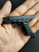 Набор антистресс Брелок PUBG Glock 17 P18C Коллекционный c кабурой Черный - изображение 6