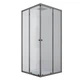 Душова кабіна з низьким піддоном Mixxus CUBIC SCT01-90x90x195-TR GRAPHITE прозоре скло 4мм (MI6905) - зображення 13