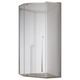 Душова кабіна без піддону Koer SR SC06-90x90x200-TR-01 прозоре скло Easy Clean 8мм, хром (KR5364) - зображення 1