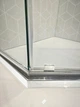 Душевая кабина без поддона Koer SR SC06-100x100x200-TR-01 прозрачное стекло Easy Clean 8мм, хром (KR5365) - изображение 7