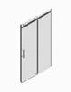 Дверь в нишу Koer SR SD01-120×200-TR-12 прозрачное стекло Easy Clean 8мм, матовое золото (KR5377) - изображение 12