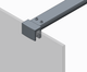 Душова перегородка Koer SR SP01-120x200-TR-01 Walk-In прозоре скло Easy Clean 8мм, хром (KR5394) - изображение 11