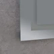 Дзеркало Mixxus Hard MR07-80x50 (LED Touch, антизапотівання, димер, регулювання яскравості) MI6658 - зображення 7