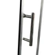Душевая кабина без поддона Koer SR SC04-100x100x195-TR-01 прозрачное стекло Easy Clean 5мм, хром (KR5361) - изображение 11