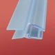 Шторки стеклянные на ванну Koer SR BS01-80x140-TR-01 прозрачное стекло 6мм, хром (KR5400) - изображение 3