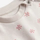 Детский свитшот для девочки H&M 1170051007c33 56 см Бежевый (KC1000000053253) - изображение 2