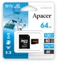 Карта памяти Apacer 64GB microSD class 10 UHS-I U3 (AP64GMCSX10U8-R) - изображение 3