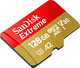 Карта памяти SANDISK Extreme microSDXC 128GB UHS-I U3 V30 + SD-адаптер (SDSQXAA-128G-GN6AA) - изображение 4