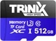 Карта памяти TriniX microSDXC 512GB UHS-I U3 V30 + SD-адаптер (90-00038) - изображение 2