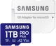 Карта памяти Samsung PRO Plus microSDXC 1TB UHS-I U3 V30 + SD-адаптер (MB-MD1T0SA/EU) - изображение 2