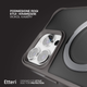 Etui plecki Etteri Matt Mag Ring do Apple iPhone 14 Pro 6.1 Grey (GSM190633) - obraz 8