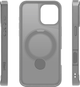 Etui plecki Etteri Matt Mag Ring do Apple iPhone 16 6.1 Grey (GSM190637) - obraz 4