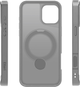 Etui plecki Etteri Matt Mag Ring do Apple iPhone 16 Plus 6.7 Grey (GSM190638) - obraz 4