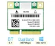 Wi-Fi адаптер 5 Ггц модуль 802.11AC Realtek RTL8822CE DualBand+BT mini PCI-E - изображение 1