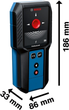 Detektor Bosch Professional GMS 120-27 (0601081700) - obraz 3