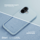 Панель Etteri Silicone Case do Apple iPhone 16 6.1 Light blue (GSM187050) - зображення 4