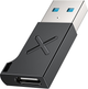 Adapter Unitek USB-A - USB-C 10Gbps Black (A1049ABK01) - obraz 4