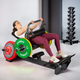 Maszyna do ćwiczeń mięśni pośladków HMS MHT01 Hip Thrust z wolnym ciężarem (5907695512281) - obraz 7