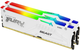 Pamięć RAM Kingston Fury Beast DDR5-6000 RGB 65536MB PC5-48000 (Kit of 2x32768) White (KF560C30BWAK2-64) - obraz 1