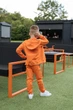 Спортивний костюм для хлопчиків на блискавці Ginger Cat 140 см Помаранчевий - зображення 2