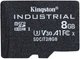 Карта памяти Kingston Industrial microSDHC 8GB UHS-I U3 V30 (SDCIT2/8GBSP) - изображение 1