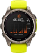 Smartwatch Garmin fenix 8 47mm Solar Sapphire Titanium with Amp Yellow and Graphite Silicone Band (010-02906-21) - obraz 10