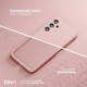 Etui plecki Etteri Silicone Case do Samsung Galaxy A35 5G Light pink (GSM183537) - obraz 4
