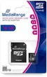 Карта памяти MediaRange microSDHC 16GB Class 10 + SD-адаптер (MR958) - изображение 2