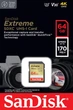 Карта памяти SANDISK Extreme SDXC 64GB UHS-I U3 V30 (SDSDXV2-064G-GNCIN) - изображение 3