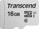 Карта памяти Transcend 300S microSDHC 16GB UHS-I U1 (TS16GUSD300S) - изображение 1