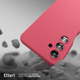 Панель Etteri Silicone Case do Samsung Galaxy A55 5G Raspberry (GSM183561) - зображення 6