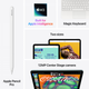 Tablet Apple iPad Air 11" M3 2025 Wi-Fi + Cellular 128GB Starlight (MCFX4) - obraz 9