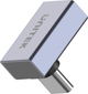Адаптер Unitek USB4 90 Degree Right Angle Space Grey (A1039GY01) - зображення 2