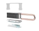 Радиатор охлаждения для SSD-накопителей ID-Cooling Zero M15 Silver - изображение 4