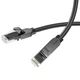 Кабель (патч-корд) Borofone BUS01 Category 6 Gigabit (8m) Black - изображение 3