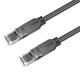 Кабель (патч-корд) Borofone BUS01 Category 6 Gigabit (8m) Black - изображение 4