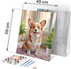 Malowanie po numerach Massido Piesek Corgi 40x50 cm (5903890623821) - obraz 9