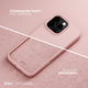 Панель Etteri Silicone Mag do Apple iPhone 13 6.1 Light pink (GSM185989) - зображення 5