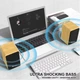 Колонки комп'ютерні Kisonli X23 Bluetooth (18,3*12,7*11,0 см) - зображення 3