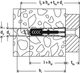Дюбель Fischer DuoPower 6 х 50 мм 100 шт. (4048962262179) - зображення 20