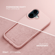 Панель Etteri Silicone Mag do Apple iPhone 16 6.1 Light pink (GSM185994) - зображення 5