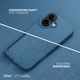 Etui plecki Etteri Silicone Mag do Apple iPhone 16 Plus 6.7 Dark blue (GSM185968) - obraz 5