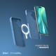 Etui plecki Etteri Silicone Mag do Apple iPhone 16 Plus 6.7 Dark blue (GSM185968) - obraz 6