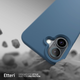 Etui plecki Etteri Silicone Mag do Apple iPhone 16 Plus 6.7 Dark blue (GSM185968) - obraz 7