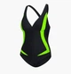 Купальник Aqua Speed Greta 5548 Black/Green 351-01 38 - изображение 1