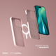 Etui plecki Etteri Silicone Mag do Apple iPhone 16 Pro 6.3 Light pink (GSM185995) - obraz 6