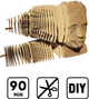 3D пазл-конструктор Cartonic 3D Puzzle Albert E Ейнштейн Картонний (4820191132610) - зображення 7