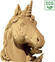 3D пазл-конструктор Cartonic 3D Puzzle Unicorn Картонний (4820191133105) - зображення 4