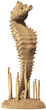 3D пазл-конструктор Cartonic 3D Puzzle Seahorse Морський коник Картонний (4820191133488) - зображення 5