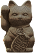3D пазл-конструктор Cartonic 3D Puzzle Lucky cat Картонний (4820191133884) - зображення 1